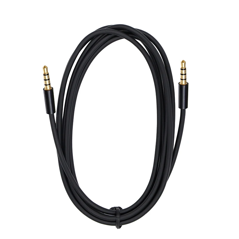 Jack 3.5mm AUX Audio 4 bieguny kabel do głośnik samochodowy MP3 przewód AUX rozszerzenia 20cm 40cm 1m 1.5m 2m 3m