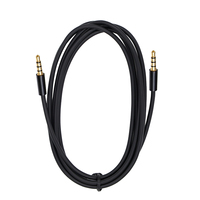 Jack 3.5mm AUX Audio 4 Poles Cable For Speaker Car MP3 AUX Cord Extension 20cm 40cm 1m 1.5m 2m 3m