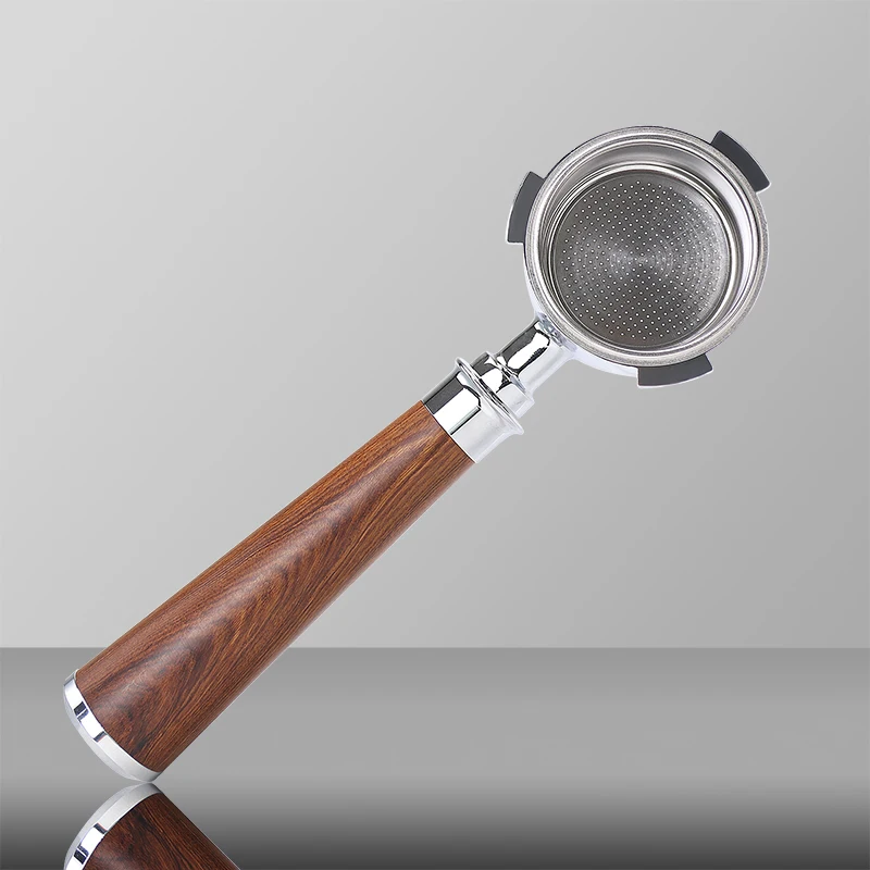ALIKISSCAFE 51MM Kaffee Boden Siebträger Nackt Filter Korb Für Delonghi Dedica EC680 EC685 Espresso Maker Zubehör Barista Werkzeuge 10