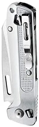 LEATHERMAN, FREE K2/K4 EDC Pocket Knife and Multitool with Magnetic Locking, Aluminum Handles and Pocket Clip