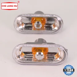 2pcs For SEAT Ibiza / ST 2009 2010 2011 2012 2013 2014 2015 2016 2017 Side Marker Turn Signal Light Lamp Repeater Without Bulb