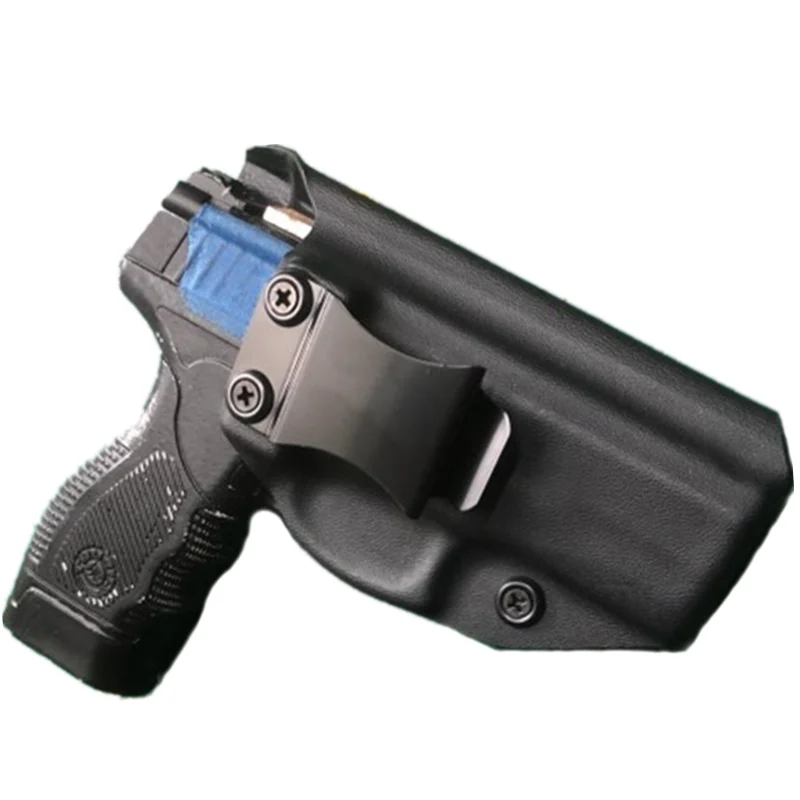 

Внутренняя поясная кобура kydex IWB для Телец PT 24/7 дао PRO полиция 9 мм. 40 скрытый чехол с зажимом для скрытого ношения