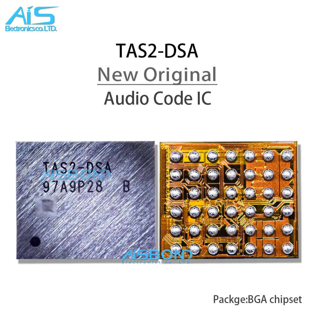 New original TAS2-SA TAS2-DSA TAS2-SAH Audio code ic for Huawei Honor 20 Mate30 Pro NOVA5i Nova4e  ring ic cellphone sound chip