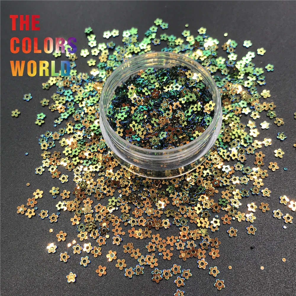 TCT-554 Flower 3MM Sequins Lentejuela Nails Art Decoration Nail DIY Decoration Crafts Home Decoration Festival  Accessories