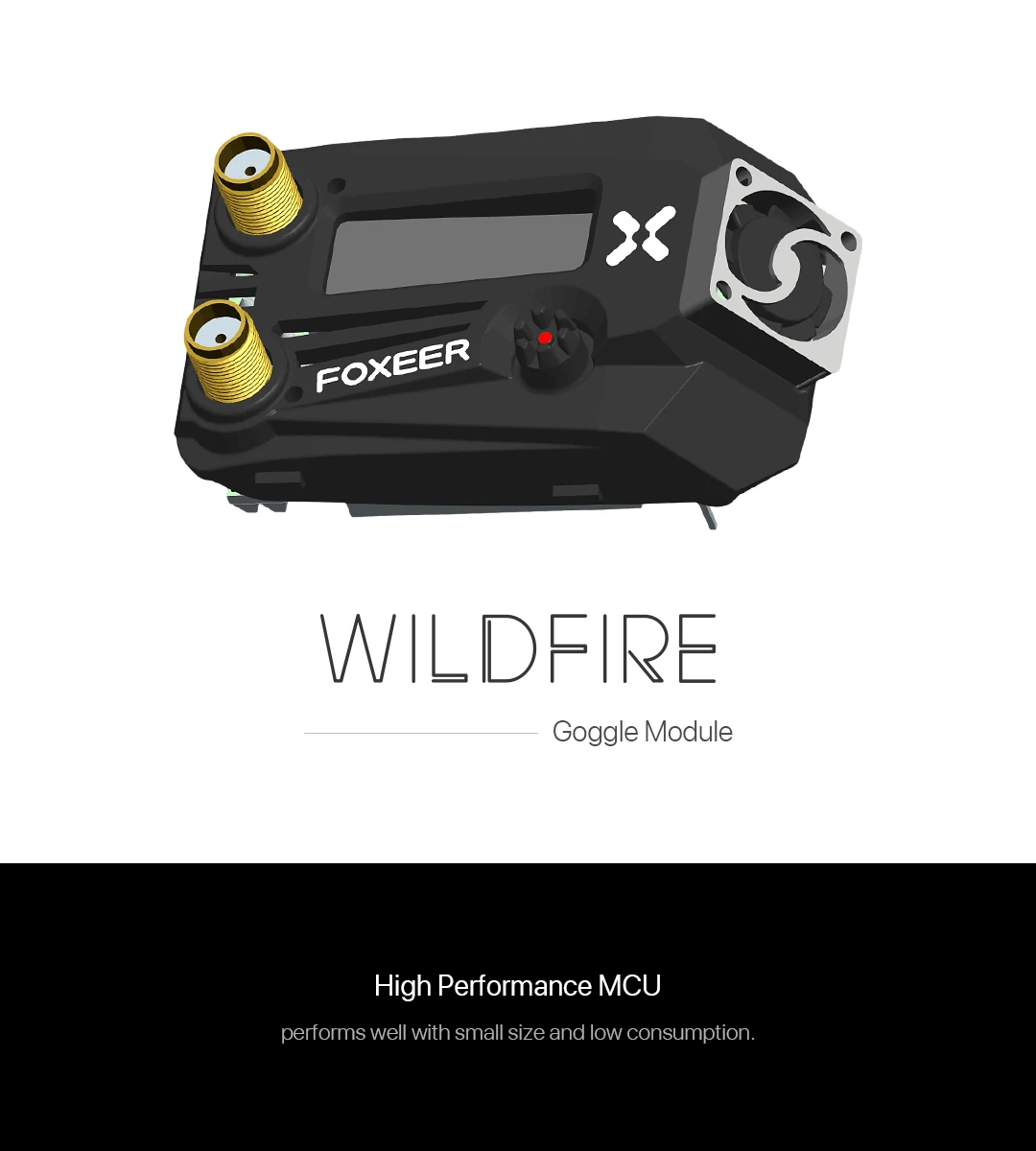Foxeer Wildfire FPV Fatshark ゴーグル受信機 Foxeer Wildfire FPV Fatshark ゴーグル受信機