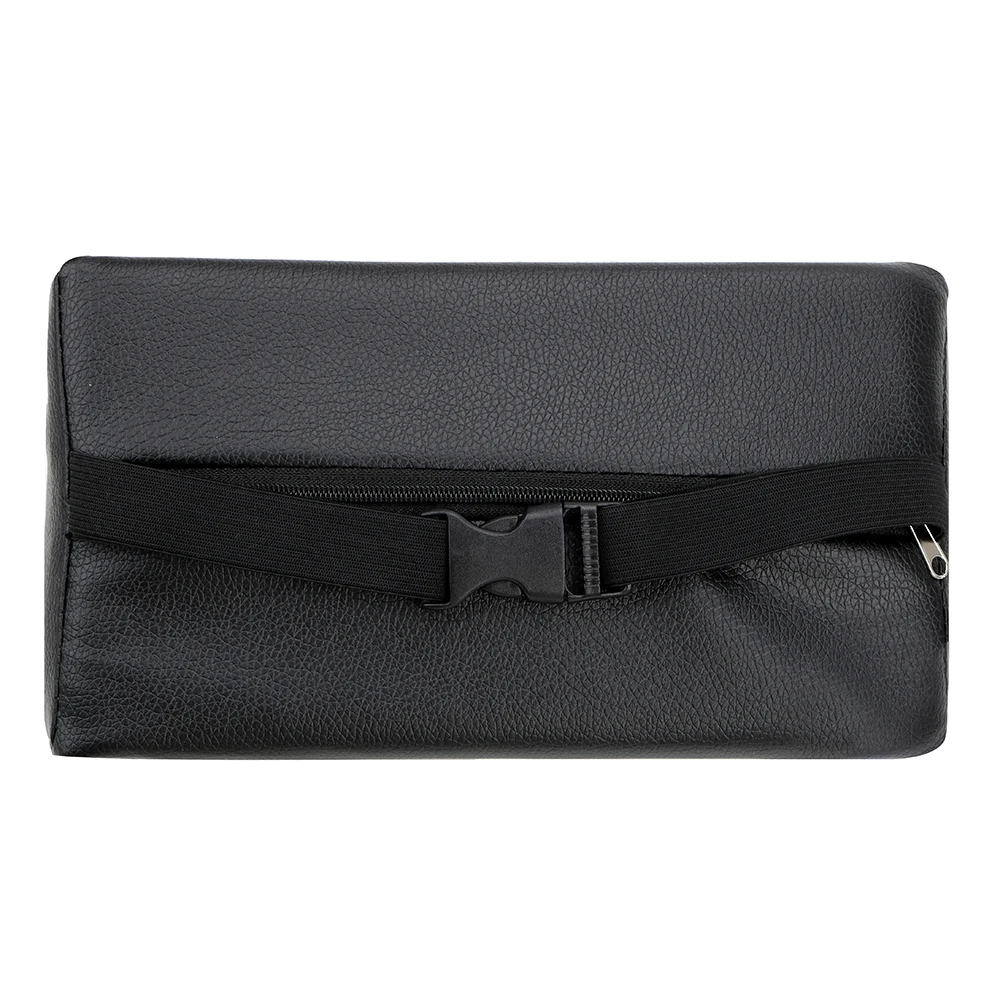 Almofada de apoio de segurança para cabeça, couro, proteção para pescoço, assento de carro, travesseiro, viagem, confortável, descanso de cabeça, estilo de carro