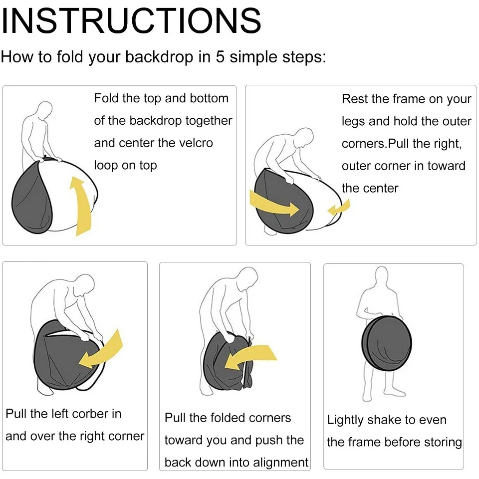 90x120 سنتيمتر 5 في 1 المحمولة للطي ضوء البيضاوي التصوير عاكس ل استوديو متعددة صور في الهواء الطلق استوديو عاكس