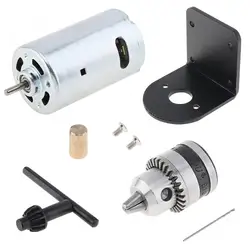 Universal DC 12V-36V 555 Motor Bench Bohrer mit 0,6-6mm B10 Chuck und Montage halterung Drehmaschine Drücken Motor Werkzeug Set