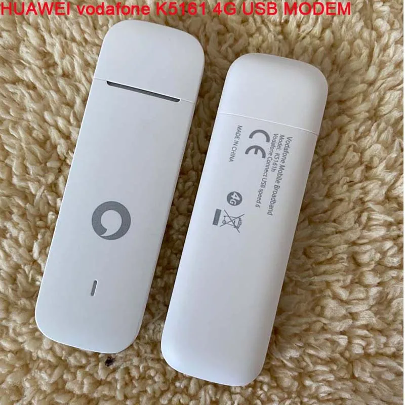 Huawei Vodafone K5161h 4G LTE USB 동글 USB 스틱 데이터 카드 모바일 광대역 USB 모뎀, 4G 모뎀 LTE 모뎀 PK HUAWEI E3372