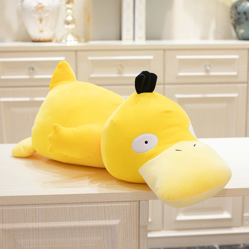 Psydduck Plush Toys Soft Yellow Duck Doll Stuffed Animals Plush Toys Gift for Birthday Girlfriend Present Pillow