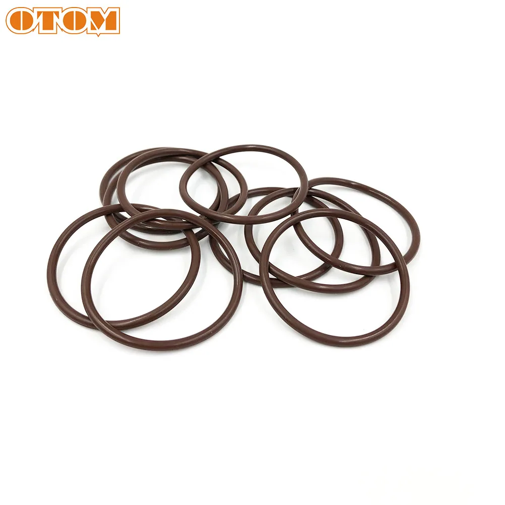 OTOM Knalpot Motor Manifold Gasket Segel O-ring untuk YAMAHA YZ250 Dua-stroke 250cc Suku Cadang Mesin Muffler Konektor Cincin Tertutup