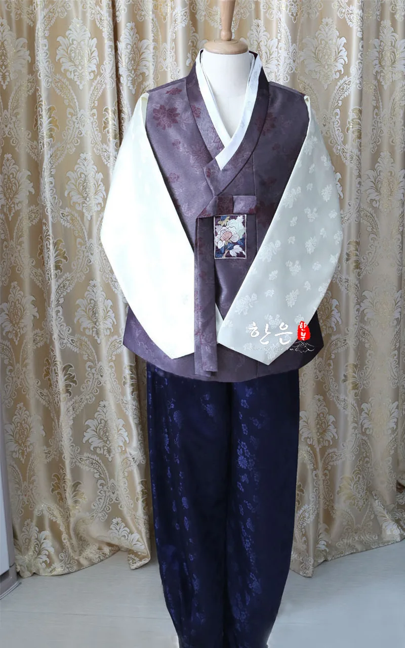 

South Korea Imported Hanbok Fabric / Korean Latest Models / Men's Hanbok / Wedding Hanbok