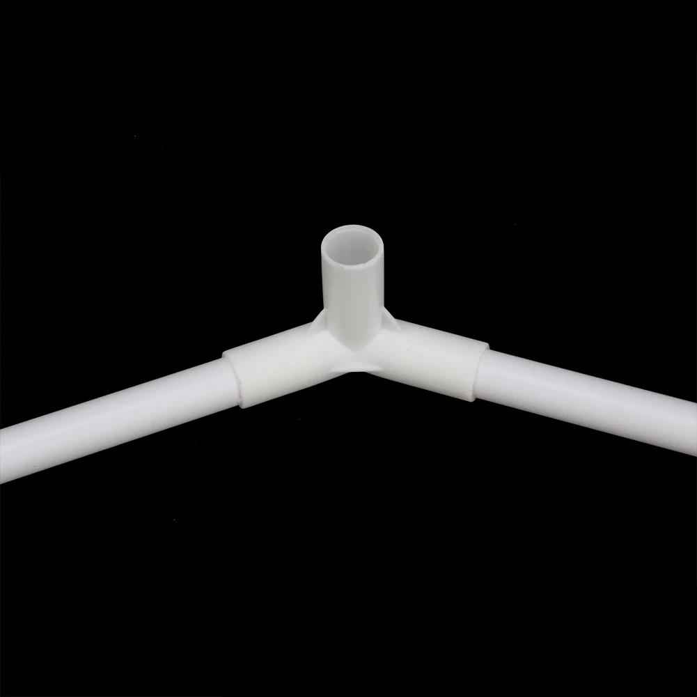 농업 정원 관개 배관 피팅 배수관 피팅, 외경 12mm PVC 파이프 길이 48 ~ 50cm, 정원 액세서리