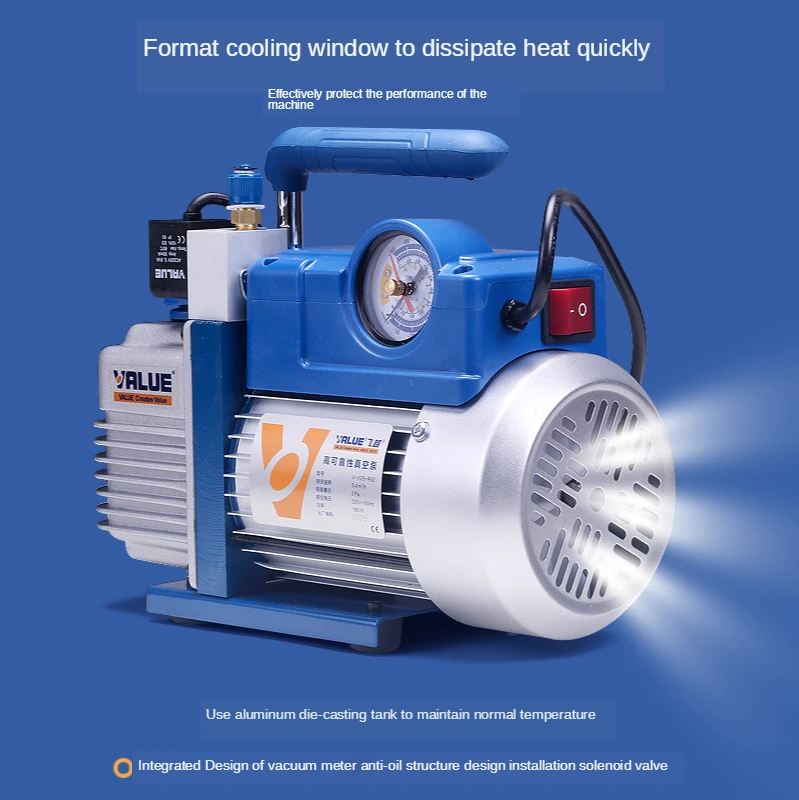 

FY-1H-N Refrigerant Vacuum Pump 2PA Ultimate Vacuum