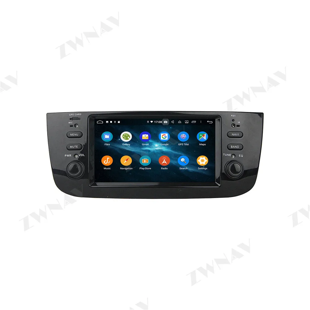 Android 10,0 IPS Bildschirm Für FIAT LINEA 2014-2015 Deckless Screen Auto Multimedia-Player Navigation Audio Radio Stereo GPS