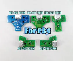 100pcs JDS 001 011 030 040 050 For Playstation 4 Controller USB Charging Board Port for PS4 JDS030 JDS001 JDS011 JDS040 JDS050