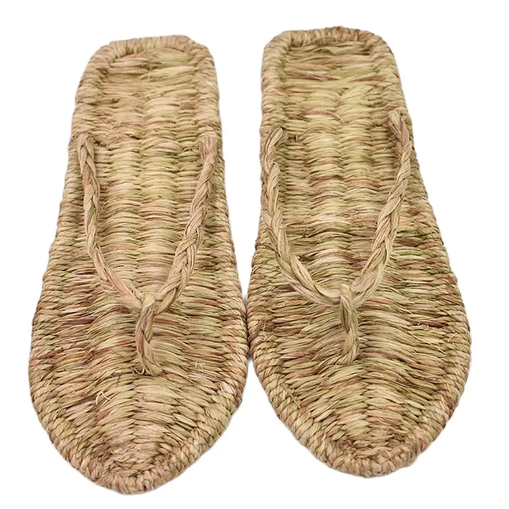 New Handmade Straw Sandals With Good Quality and Favorable Price for Men and Women Couples Beach National Stage Performance