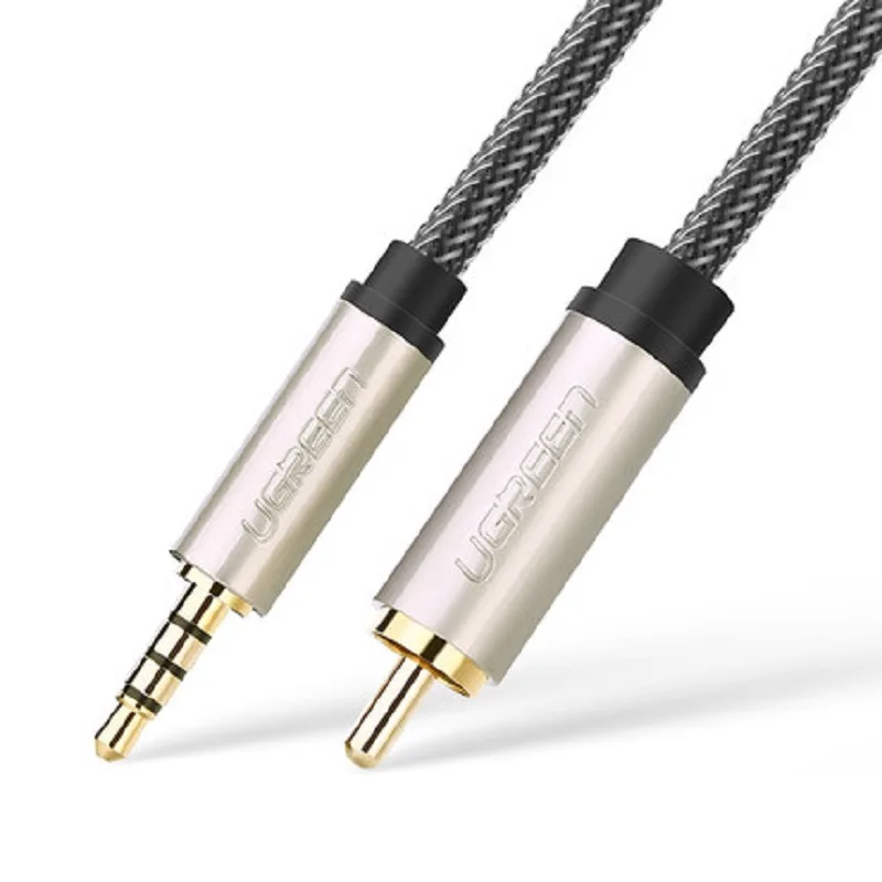 Ugreen RCA to 3.5MM Jack Stereo Digital Coaxial Line Only for Xiaomi 1/2 TV Digital Coded Audio Signal Cable Not Analog Audio