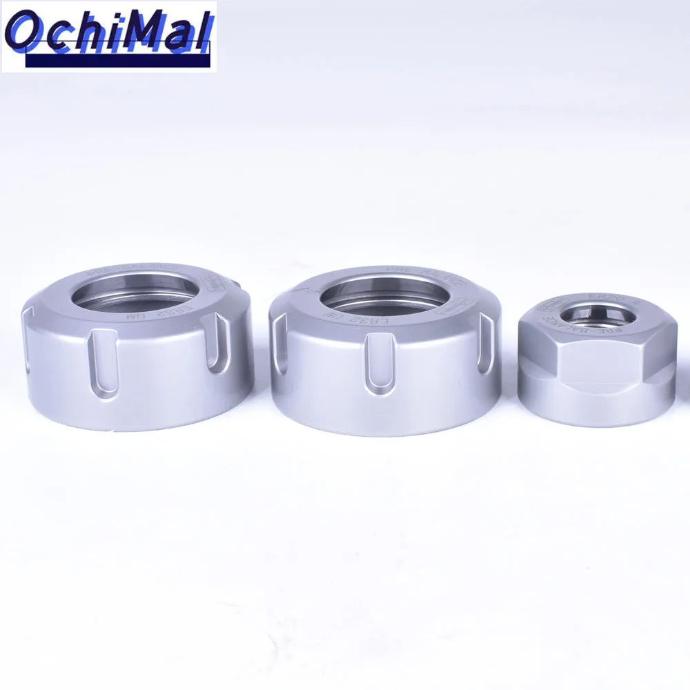 ER Collet ChucK Nut ER8 ER11 ER16 ER20 ER25 ER32 ER40 For CNC Lathe Milling Cutter Router Bit Holder