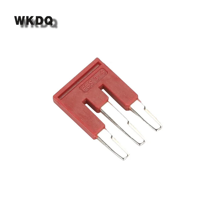 10Pcs FBS3-5 Wiring Jumpers For PT2.5 ST2.5 PT/ST 2.5 Wire Connector FBS 3-5 DIN Rail Terminal Block Accessories Plug-In Bridge