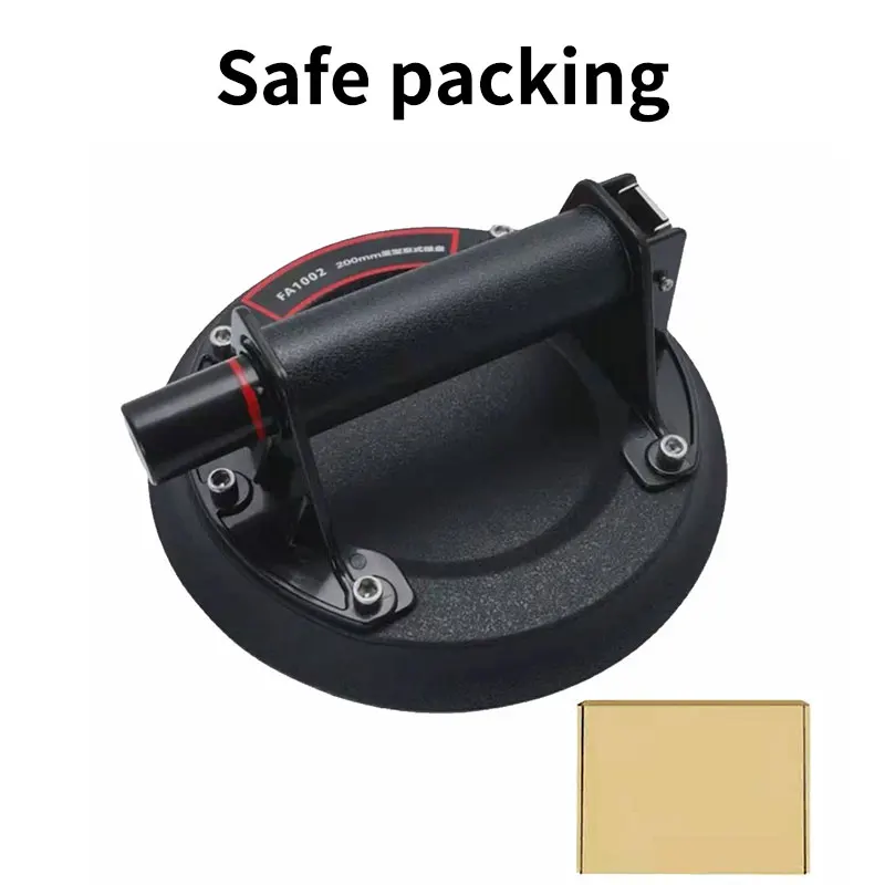 Hoge Kwaliteit Rubber Vacuüm Zuignap Voor Graniet Tegel Glas Lifting Metalen Handvat 200Kg Lager Capaciteit Handpomp Lifter tool