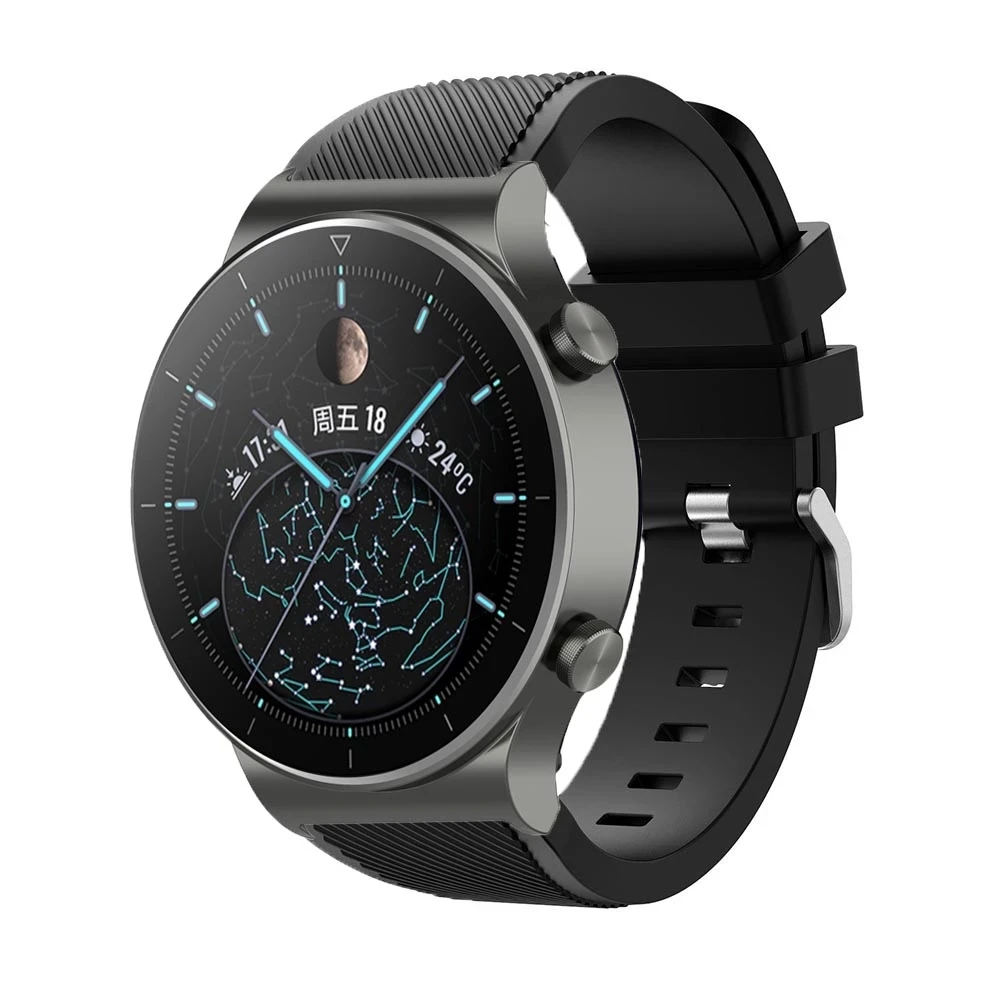 22 مللي متر سيليكون حزام لهواوي ساعة GT2 برو الساعات استبدال حزام (استيك) ساعة لهواوي ساعة 2 برو