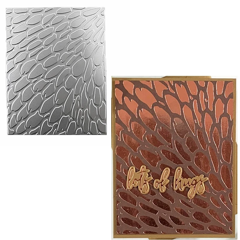 Feathers Cover Plate Hot Foil Plate for DIY Scrapbooking Embossing Crafts Cards Decoration New 2019