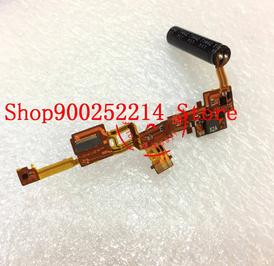 Repair Parts For Sony A5100 ILCE-5100 Top Cover Flash Flex Cable Board Assy With capacitance Flash board