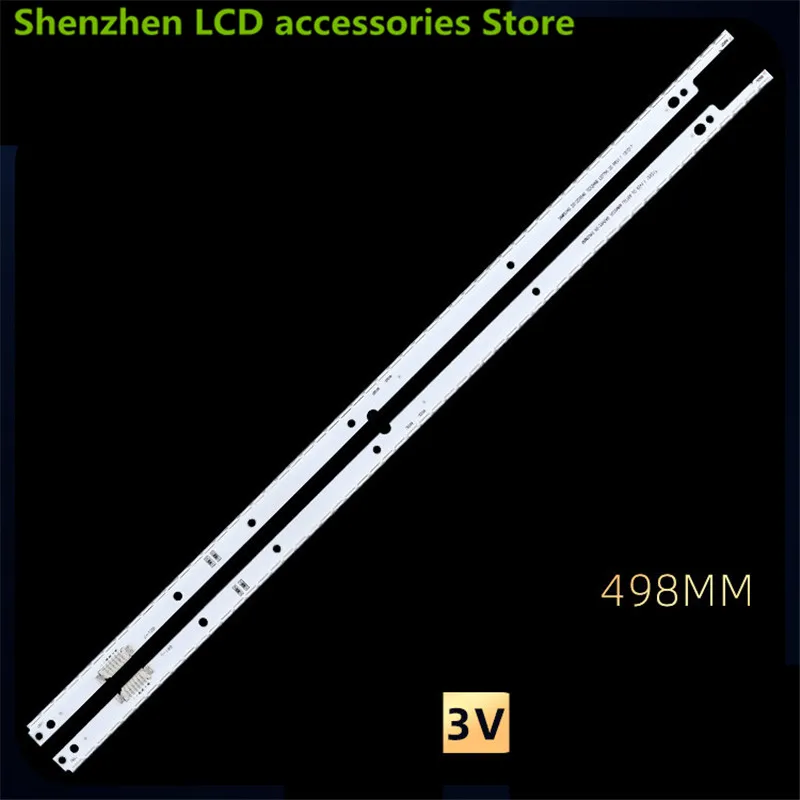 

Светодиодная лента для подсветки для Samsung UA40ES6100J Light bar 2012SVS40 7032NNB LEFT56RGHT56 2D 3D 3 в 498 мм 56 светодиодов 100% Новинка