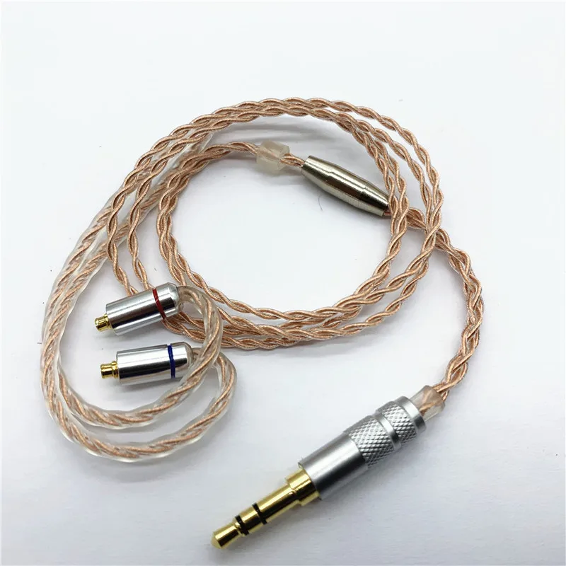 Короткий провод для наушников своими руками mmcx 0,78 мм qdc ie80 im50 tf10 A2DC 45-50 см