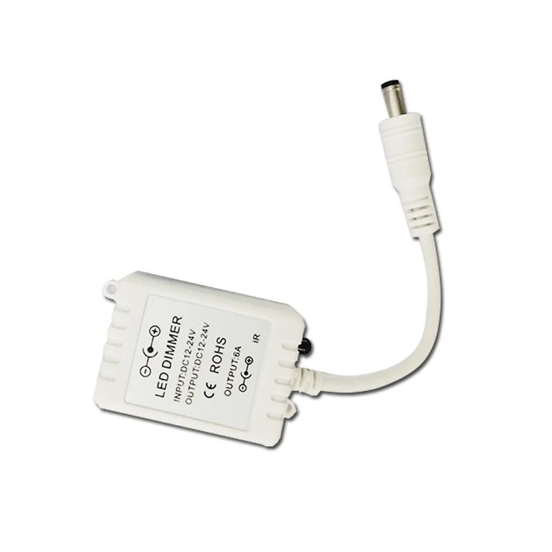 Led Light Dimmer Remote Big Power 70W Led Box Controller For Single Color Led Strip Light DC12-24V Dimming 23key IR Remote Kit