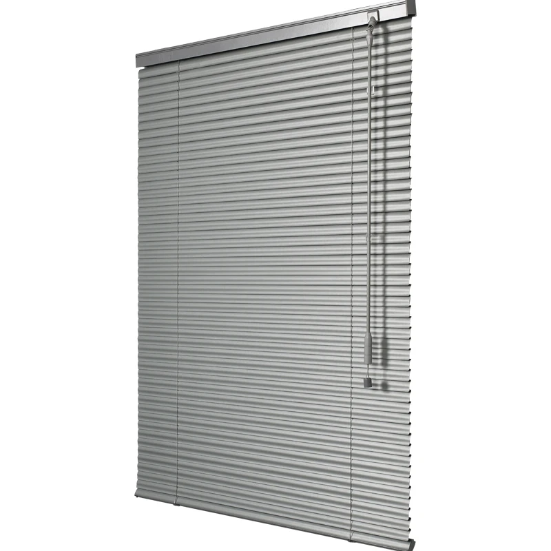 Customized 25mm Slats Aluminum Window Blinds UV Proof Drilling or No drill system Blackout Venetian Blinds for Home Decoration