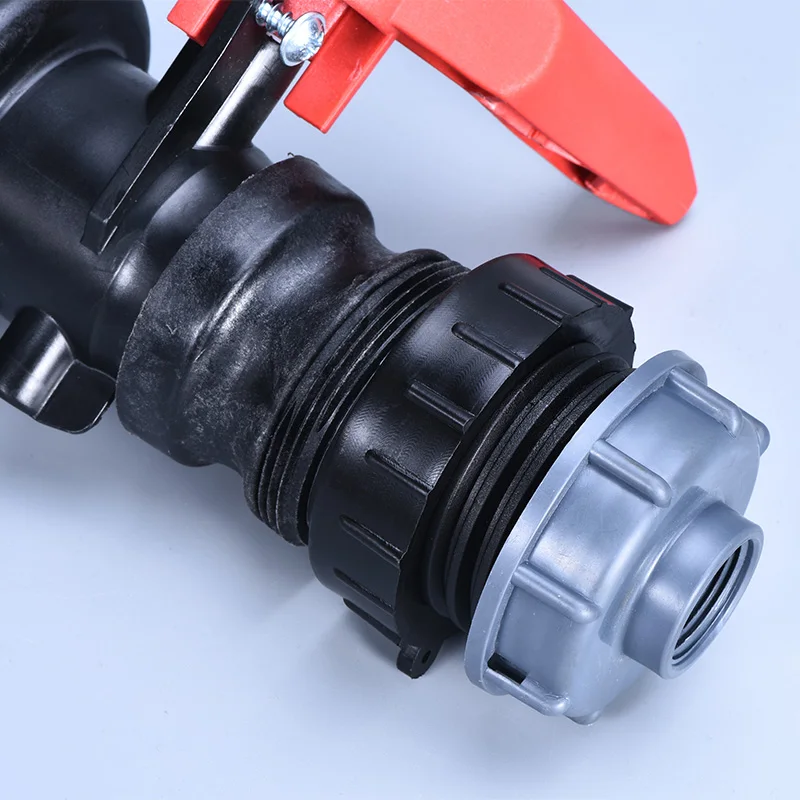 Picture 7: Thicken Plastic IBC Tank Fittings 62mm Fine Teeth to 54mm Coarse Teeth Thread for Garden Water Connector High Quality