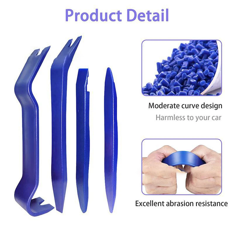 Analyste d'outils de retrait de garniture de panneau de clip de porte automatique, démontage de navigation, balançoire intérieure en plastique, conversion de balançoire, outils de réparation