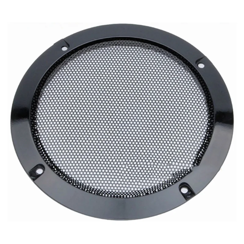 2Pcs 4 Inch Speaker Speaker Grille Speaker Face Shield Replaceable Round Speaker Protection Grille