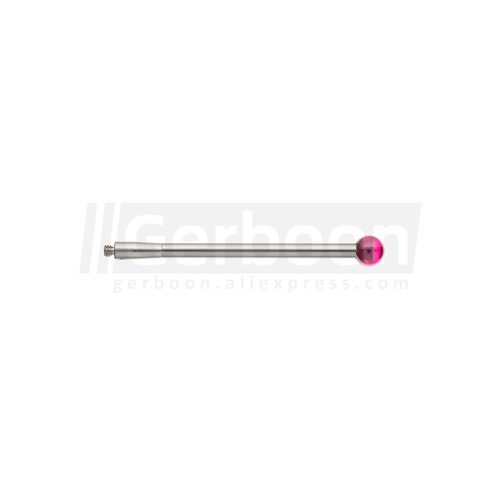 Renishaw A-5003-0048 EWL 40mm M2 Ø 5mm Ruby Ball Tungsten Carbide Rod Probes for Three-Coordinate Measuring Machine CMM