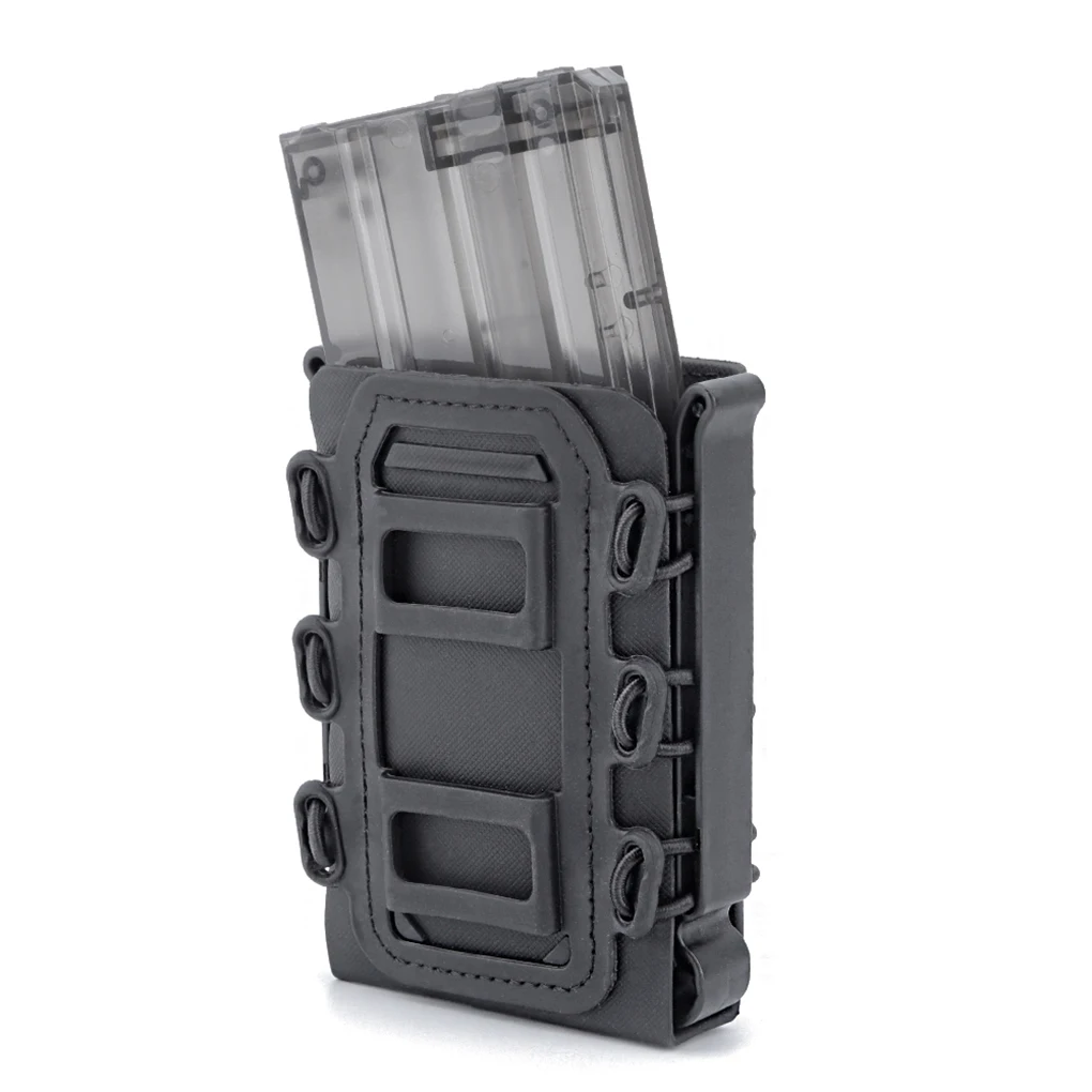 Quick Release Tactical Mag Nylon Holster Case, Outdoor Rápido Revista Bolsa, Substituição da Caixa para Molle Sistema Belt, 5.56, 7.62