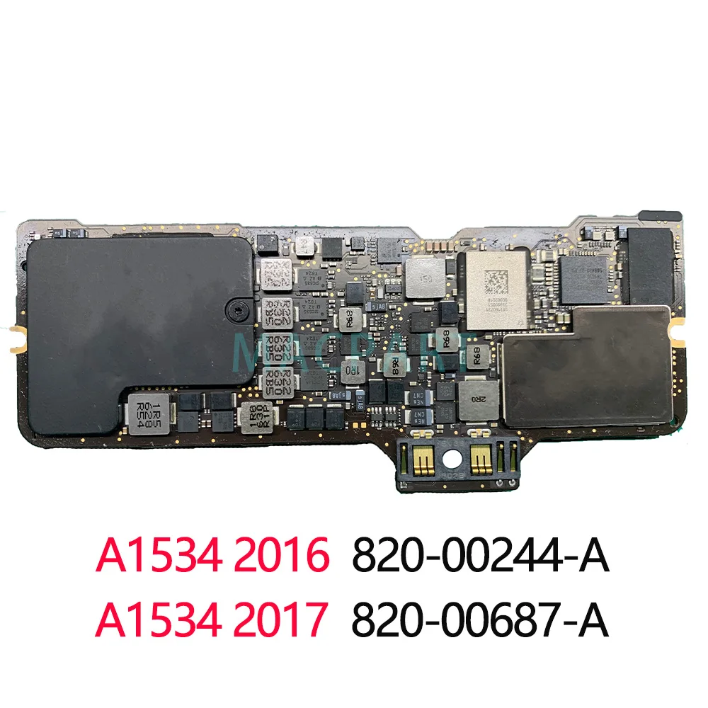 Imagem -05 - Placa-mãe Original para Macbook Retina Logic Board A1534 82000045-a 820-00244-a 820-00687-a 12 8gb de Ram 2023 2023 2023