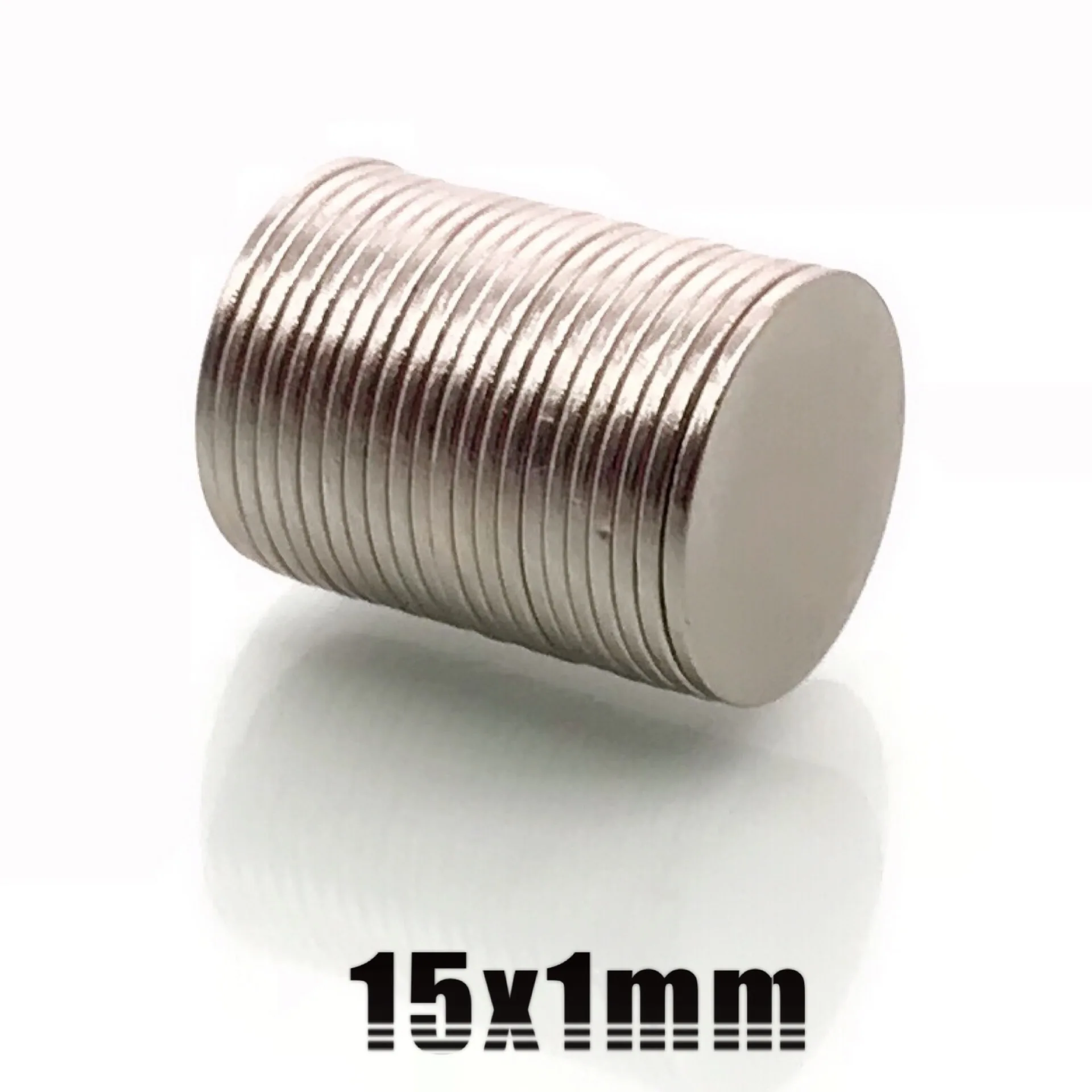 10-500Pcs 15x1 Neodymium Magnet 15mm x 1mm N35 NdFeB Round Super Powerful Strong Permanent Magnetic imanes Disc 15*1