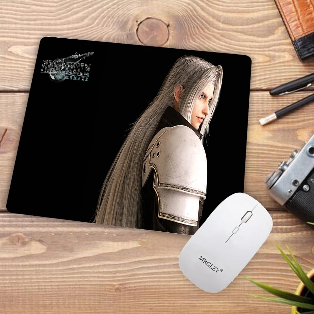 Gamer Computer Gaming Mat Final Fantasy Sephiroth Toetsenbord Accessoires Muis Pads Kantoor Tapijt Bureau 25X20CM Muis Mat Mousepad