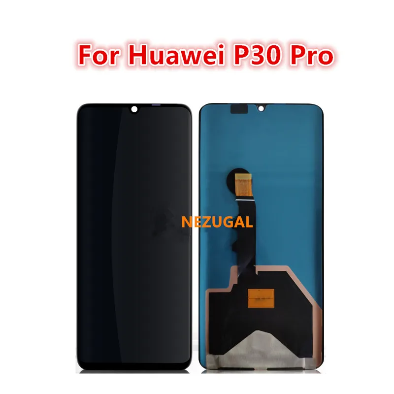 

Test AAA+++ 6.47'' LCD For Huawei P30 Pro LCD Display Touch Screen Digitizer Assembly for Huawei P30 Pro Replacement Screen