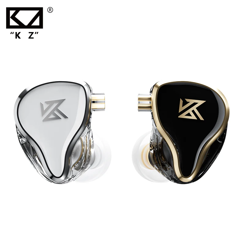 KZ ZAS 7BA 1DD 16 Unit Hybrid In-ear Earphones Noise Cancelling Earbuds Metal HIFI Headset Music Sport KZ ZSX ZAX ZSN PRO AST