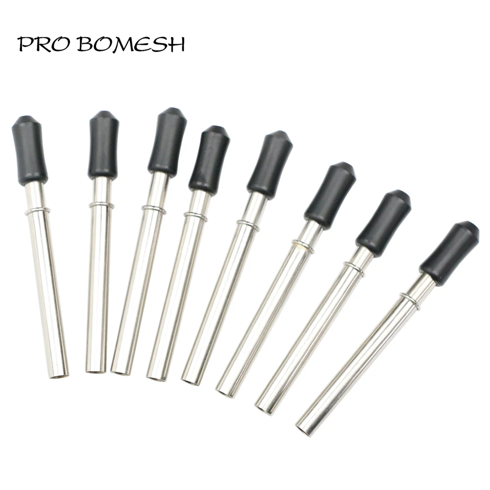 Pro Bomesh 8set/lot Fishing Rod Connecting Tube Ice Rod Trout Rod Building Component Repair Fishing Pole DIY Accessory