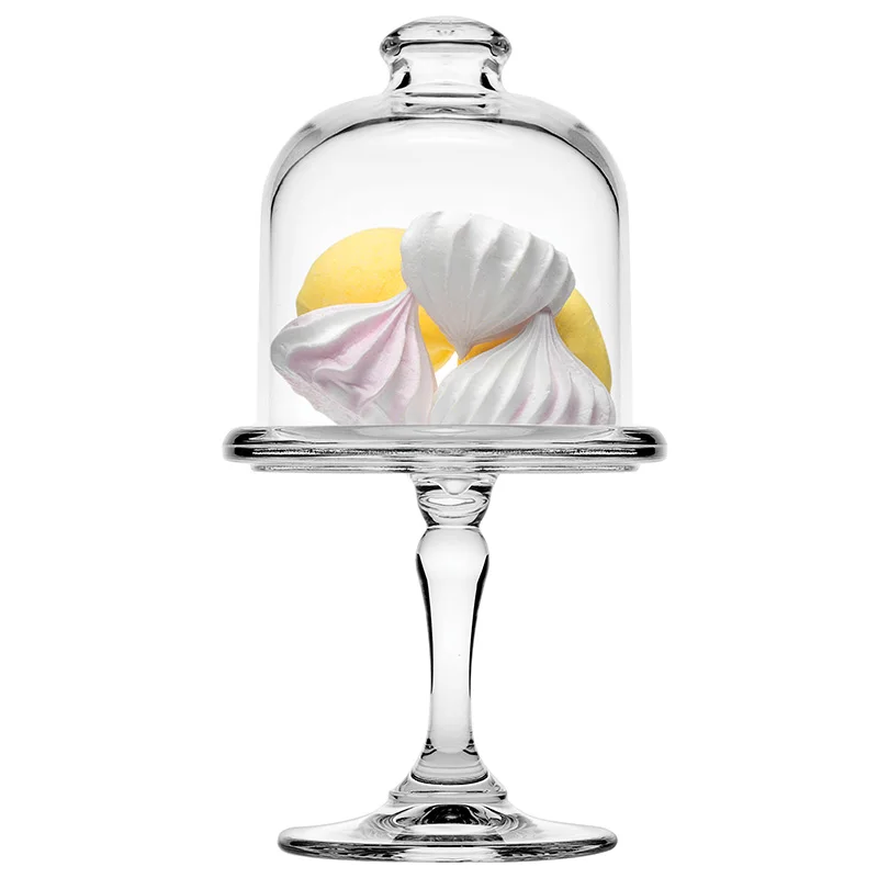 Lead Free Glass Bottle, Mini Candy Jar, Cake Pot, Dust-proof Lid, Storage Jar, Dessert Tea Caddy, Desktop Furnishing Article