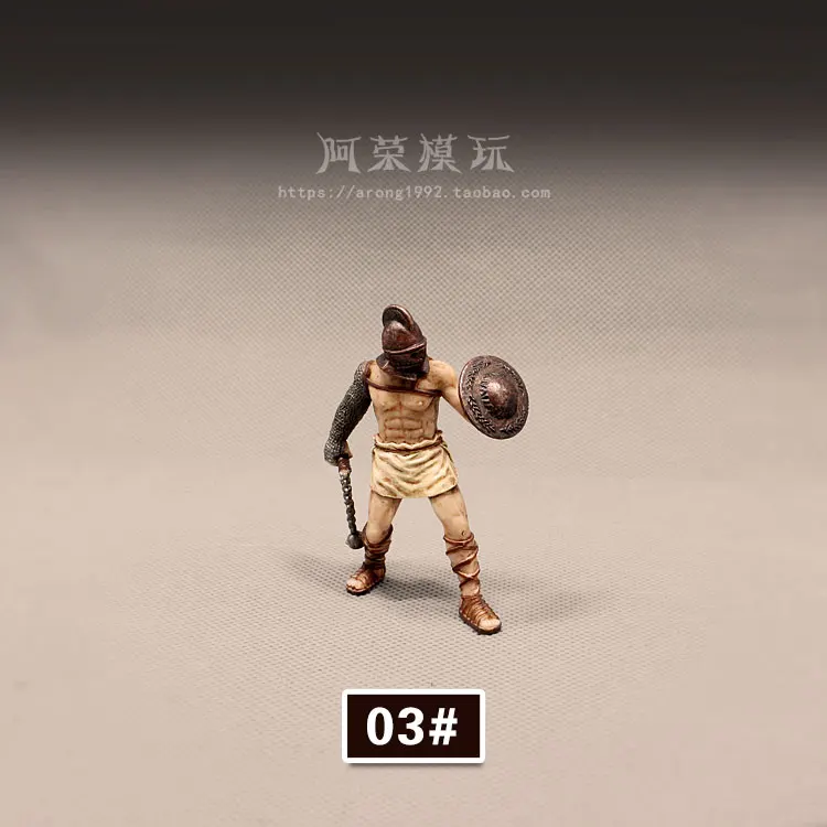 Medieval Rome Castle Knight Miniature Spartan Warriors Crusader Cavalry Guard Soldier Pirate Action Figure Figurine Model Toys