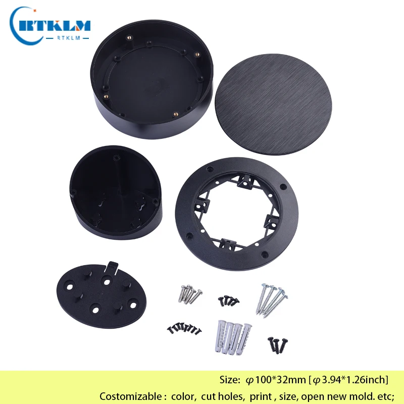 DIY Electrical Junction Box Wall Mount Plastic Enclosure 100x32mm Desktop Instrument Case Installation Housing