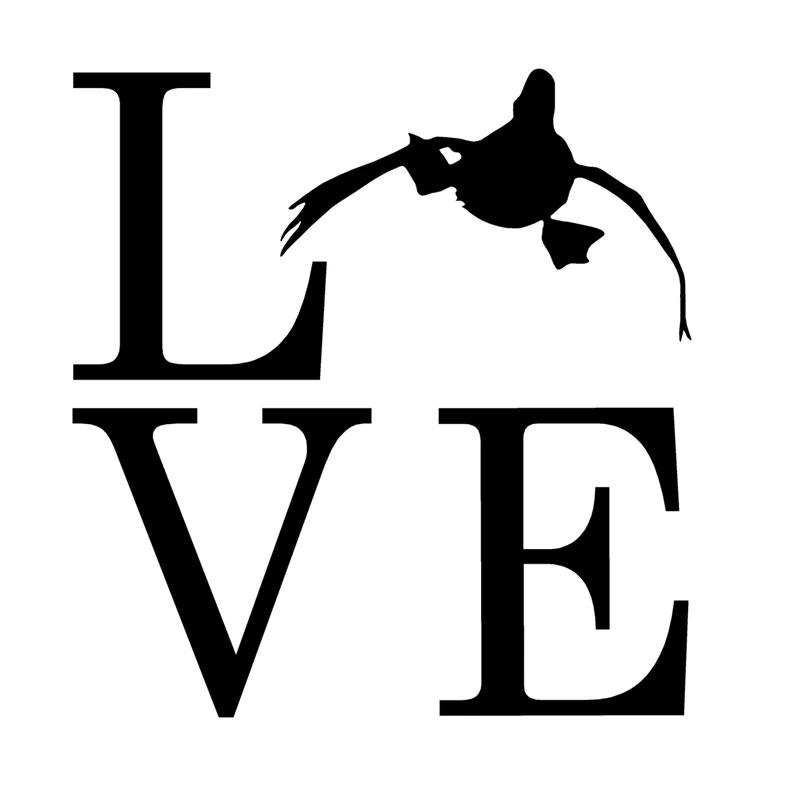 

40689# наклейки на авто Любовь к охоте на уток водонепроницаемые наклейки на машину наклейка для авто автонаклейка стикер этикеты винила наклейки стайлинга автомобилей украшения на бампере автомобиля заднее стекло