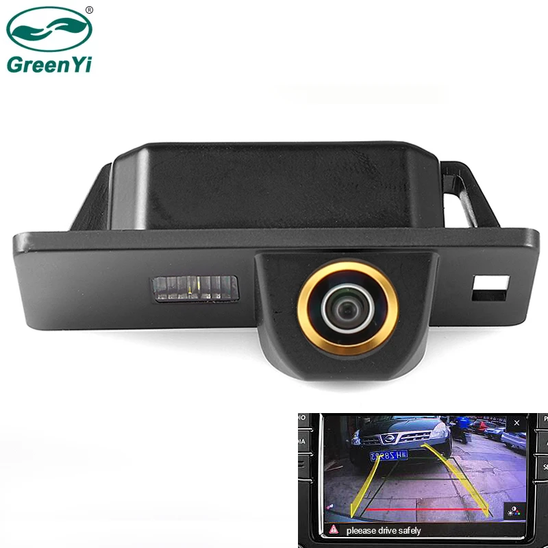 GreenYi RCD330 Rear view Camera For AUDI A1 A4 (B8) A5 S5 Q5 TT / PASSAT R36 Support Steering Wheel Trajectory Line