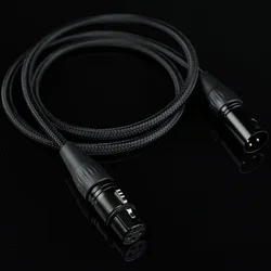 hifi XLR Cable Microphone Cannon Plug XLR Cable Guitar Cable Extension Mikrofon Cable for audio Mixer Amplifiers