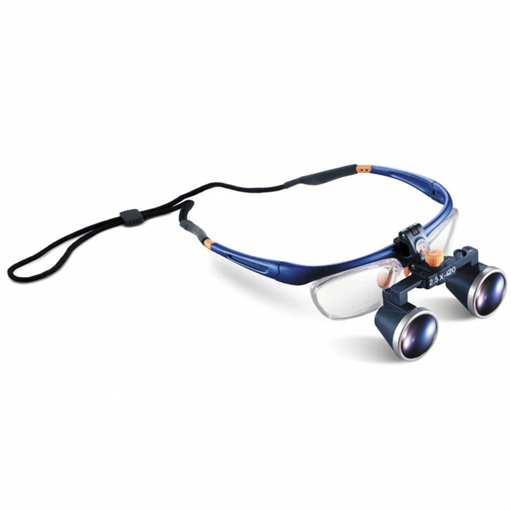Medical 2.5X 3.5X Binocular Magnification Loupe Magnifier Adjustable ENT Dentistry Oral Examination Surgery